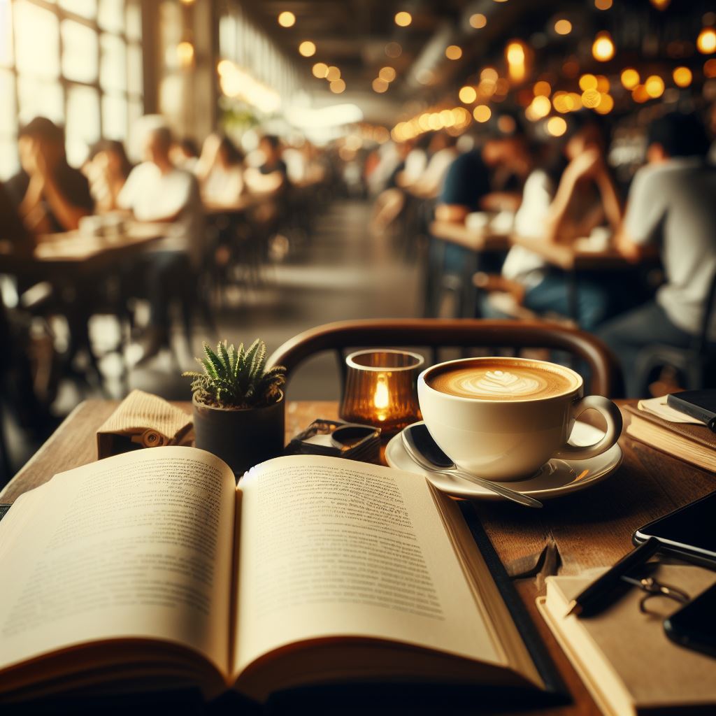 Cafés e Livros Bons
